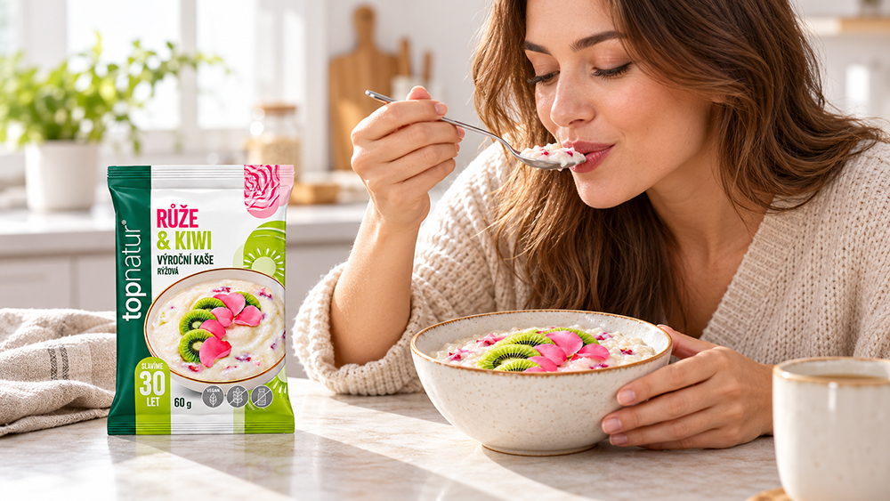 Výroční kaše Růže a kiwi 60g